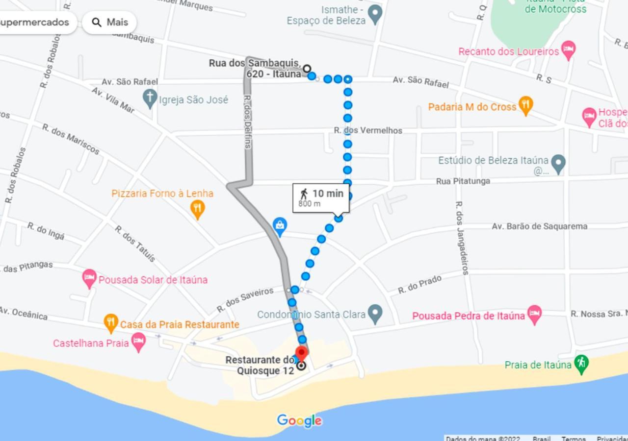 Casa confortável à 650m da praia de Itaúna Saquarema Exterior foto